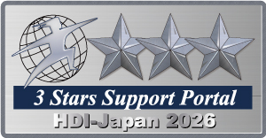 Badge of HDI-Janan 3 Stars Customer Service (Silver)