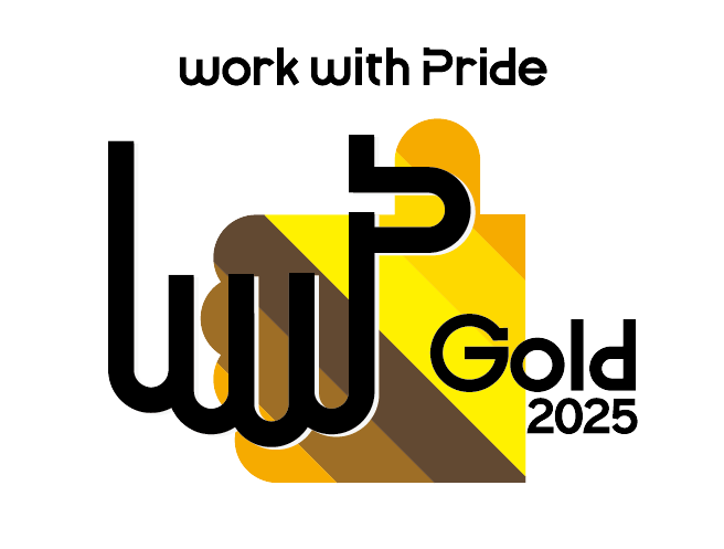 「PRIDE指標ゴールド2025」のロゴ画像