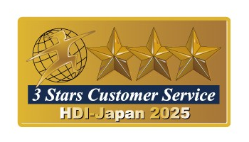「 HDI-Janan 3 Stars Customer Service (Gold)」のロゴ画像